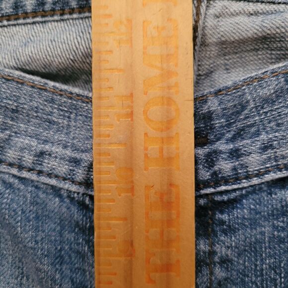 Levi's 559 Jeans Mens 36X35 (Tag 36X34) Blue Relaxed Straight Red Tab Jeans - Picture 6 of 12